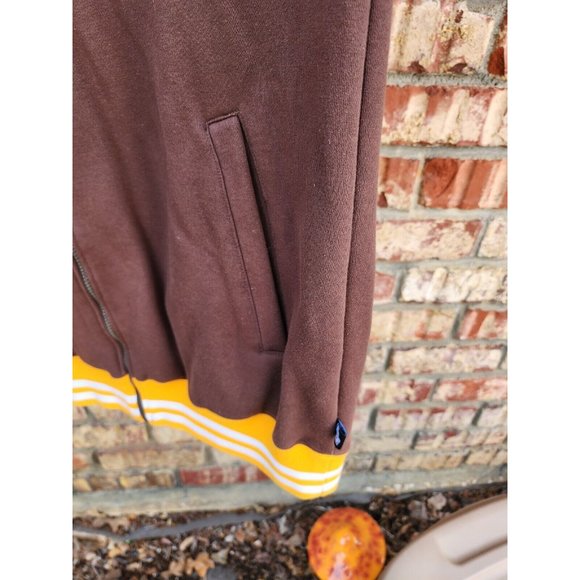 VTG NLBM all stars big boy negro leagues mens XL Museum patch hoodie brown EUC - Picture 14 of 16